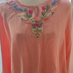 White Stag Coral Knit Top